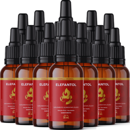 Kit 12 frascos Elefantol